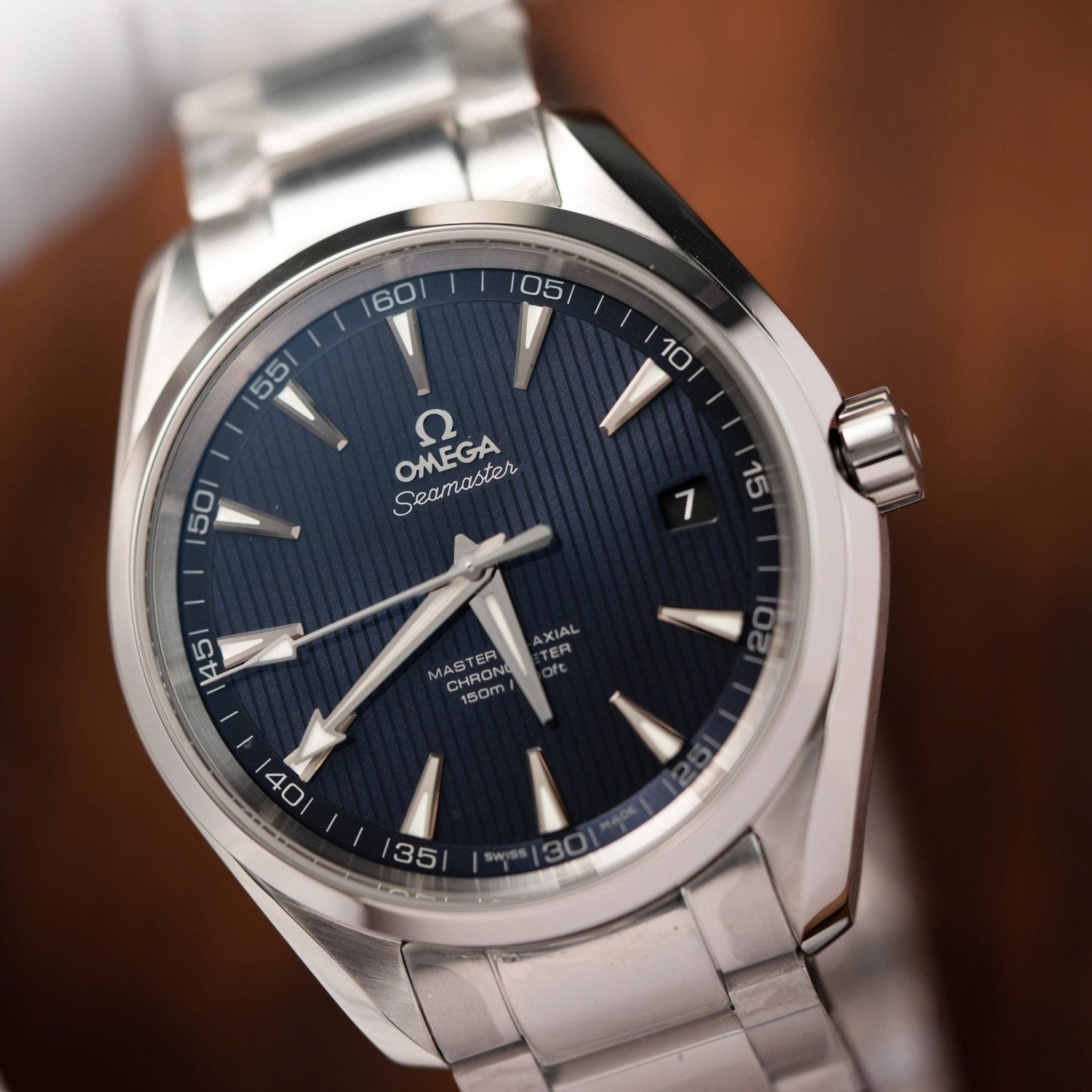 Omega Seamaster Aqua Terra Watch Black Dial 41mm