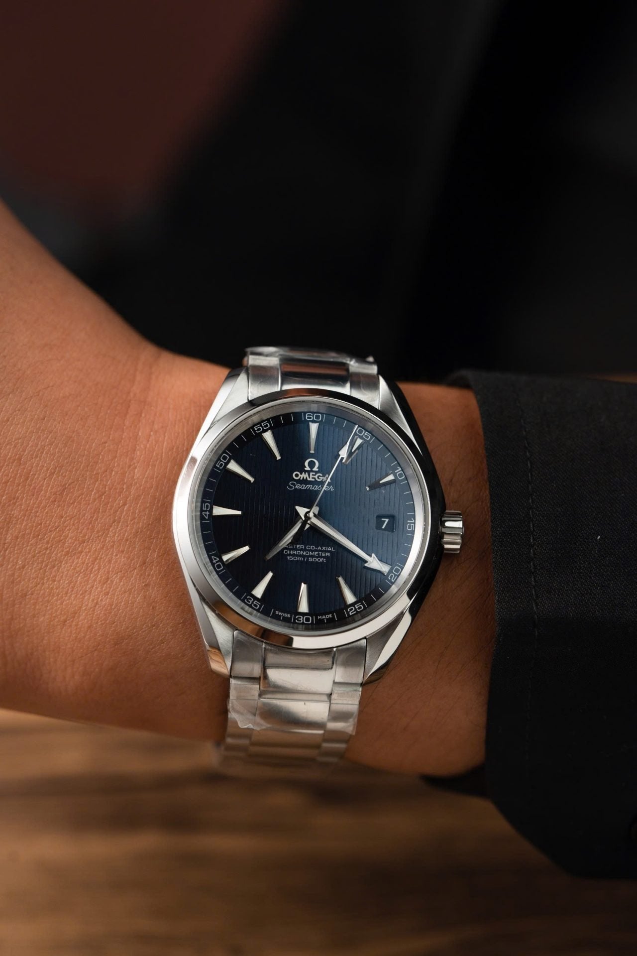 Omega Seamaster Aqua Terra Watch Black Dial 41mm