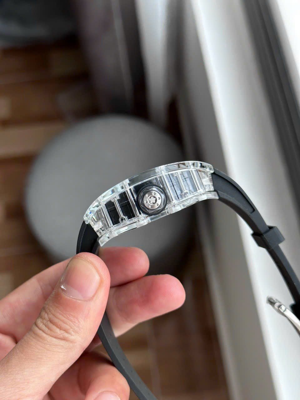 Richard Mille RM35-01 Rafa Watch Rubber Strap 44mm