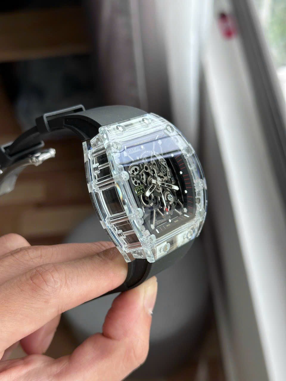 Richard Mille RM35-01 Rafa Watch Rubber Strap 44mm