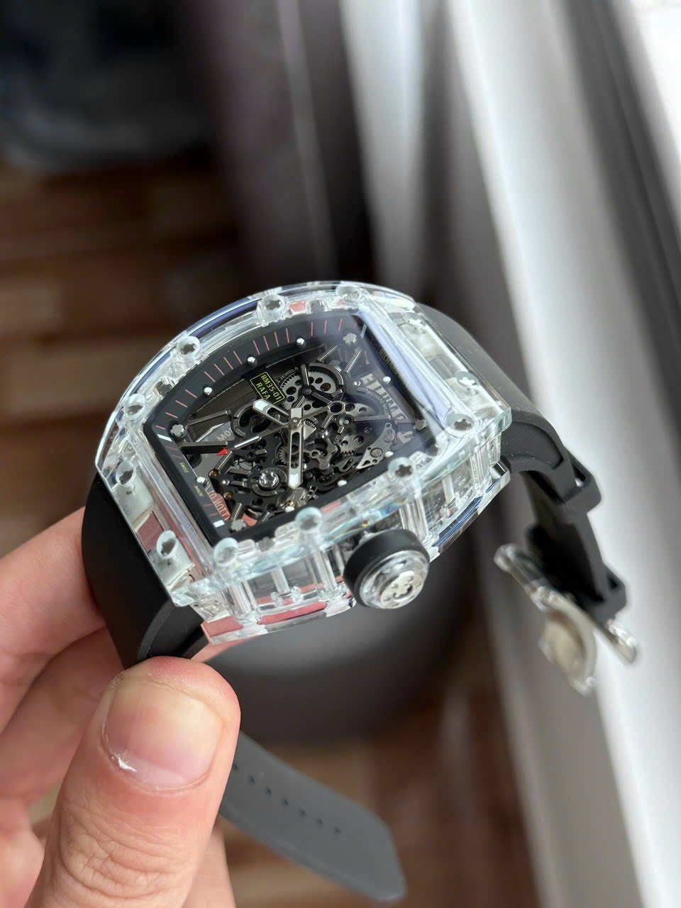 Richard Mille RM35-01 Rafa Watch Rubber Strap 44mm