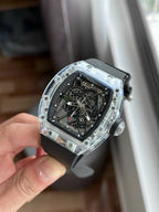 Richard Mille RM35-01 Rafa Watch Rubber Strap 44mm
