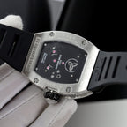 Richard Mille Watch RM51-02 Rhinestone Rubber Strap 40mm