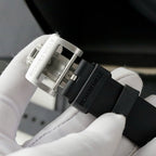 Richard Mille  Watch Rubber Strap Black 42mm
