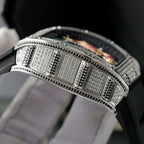 Richard Mille  Watch Rubber Strap Black 42mm