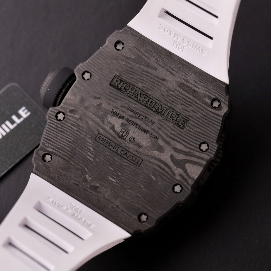 Richard Mille  Watch RM35-01 Carbon Rubber Strap 44mm