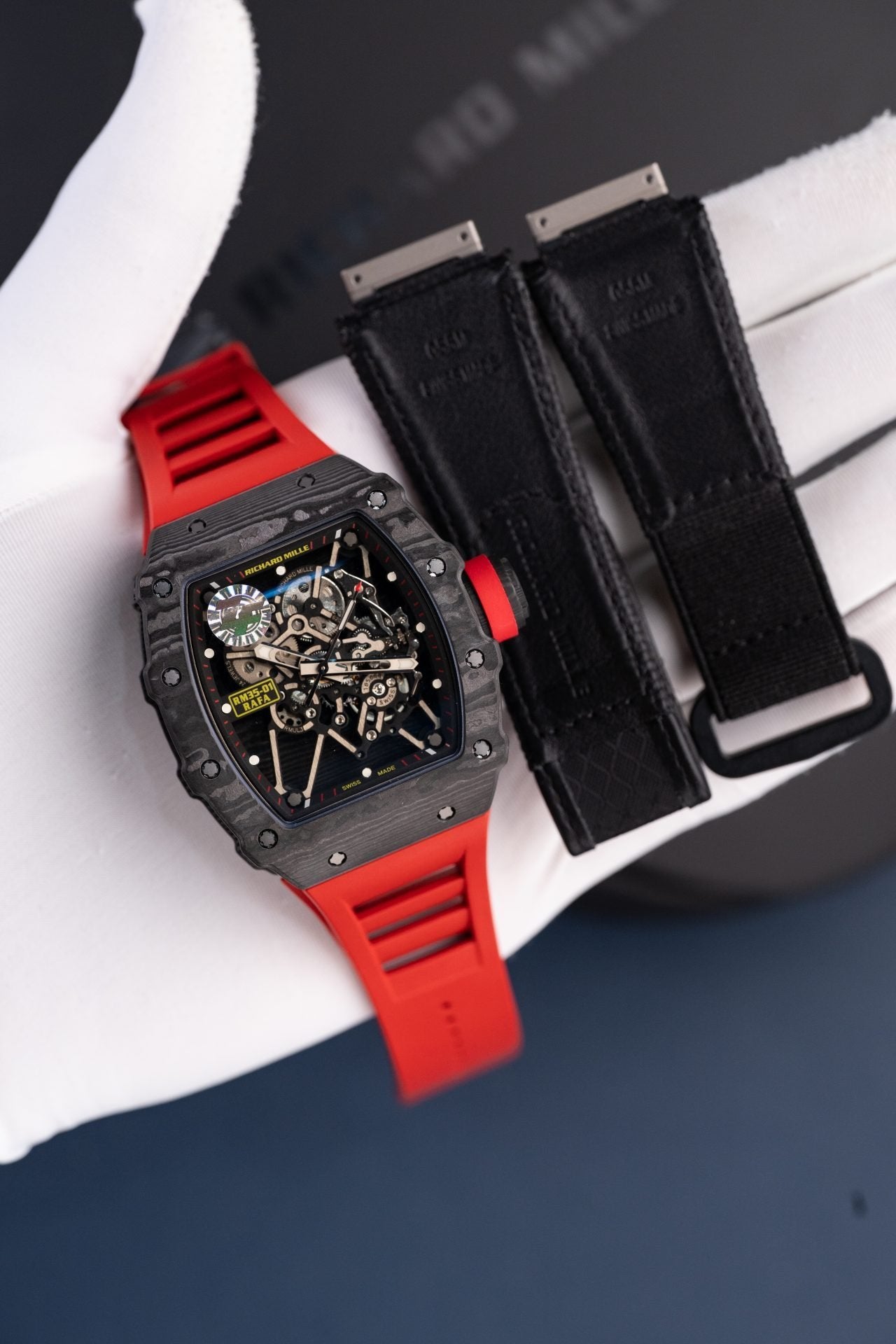 Richard Mille RM35-01 Rafael Nadal Red  Watch Carbon NTPT 49,9x43mm