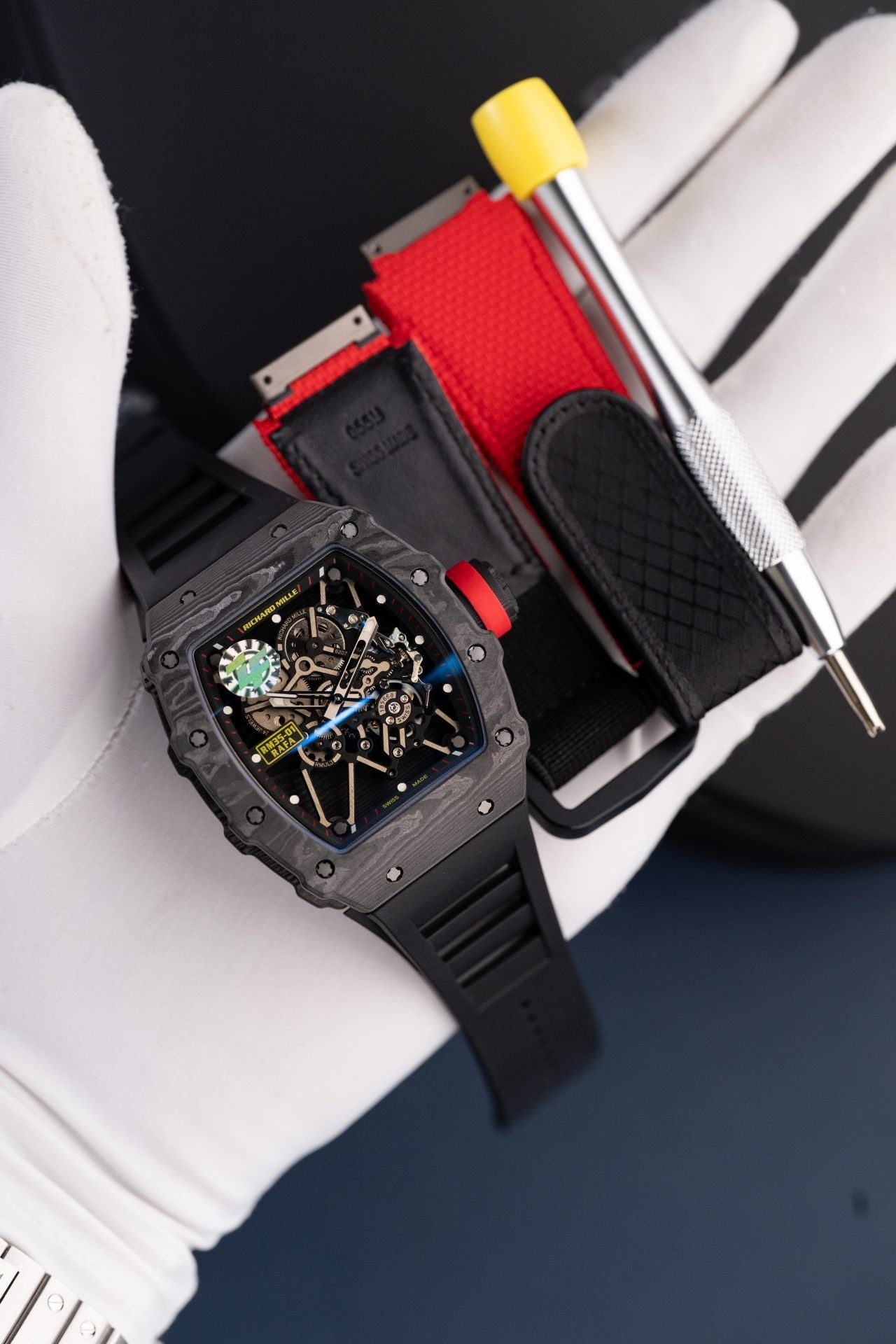 Richard Mille Watch RM35-01 Rafael Nadal Black Carbon NTPT 49,9x43mm