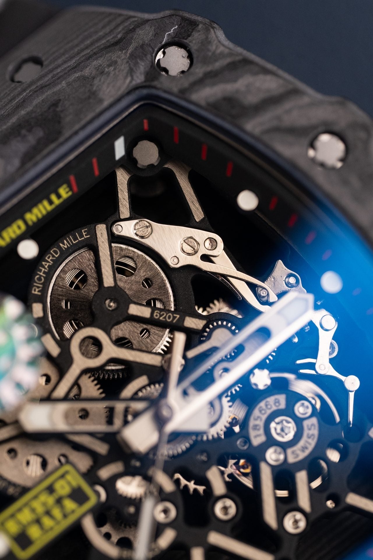 Richard Mille Watch RM35-01 Rafael Nadal Black Carbon NTPT 49,9x43mm
