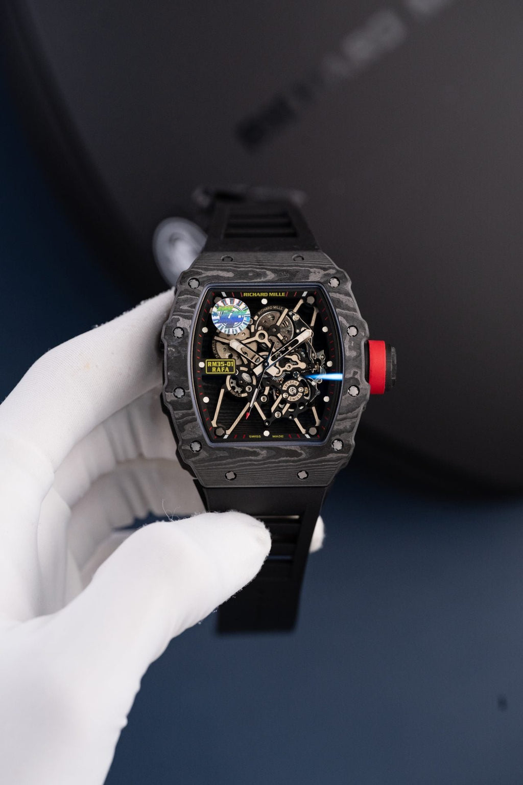 Richard Mille Watch RM35-01 Rafael Nadal Black Carbon NTPT 49,9x43mm