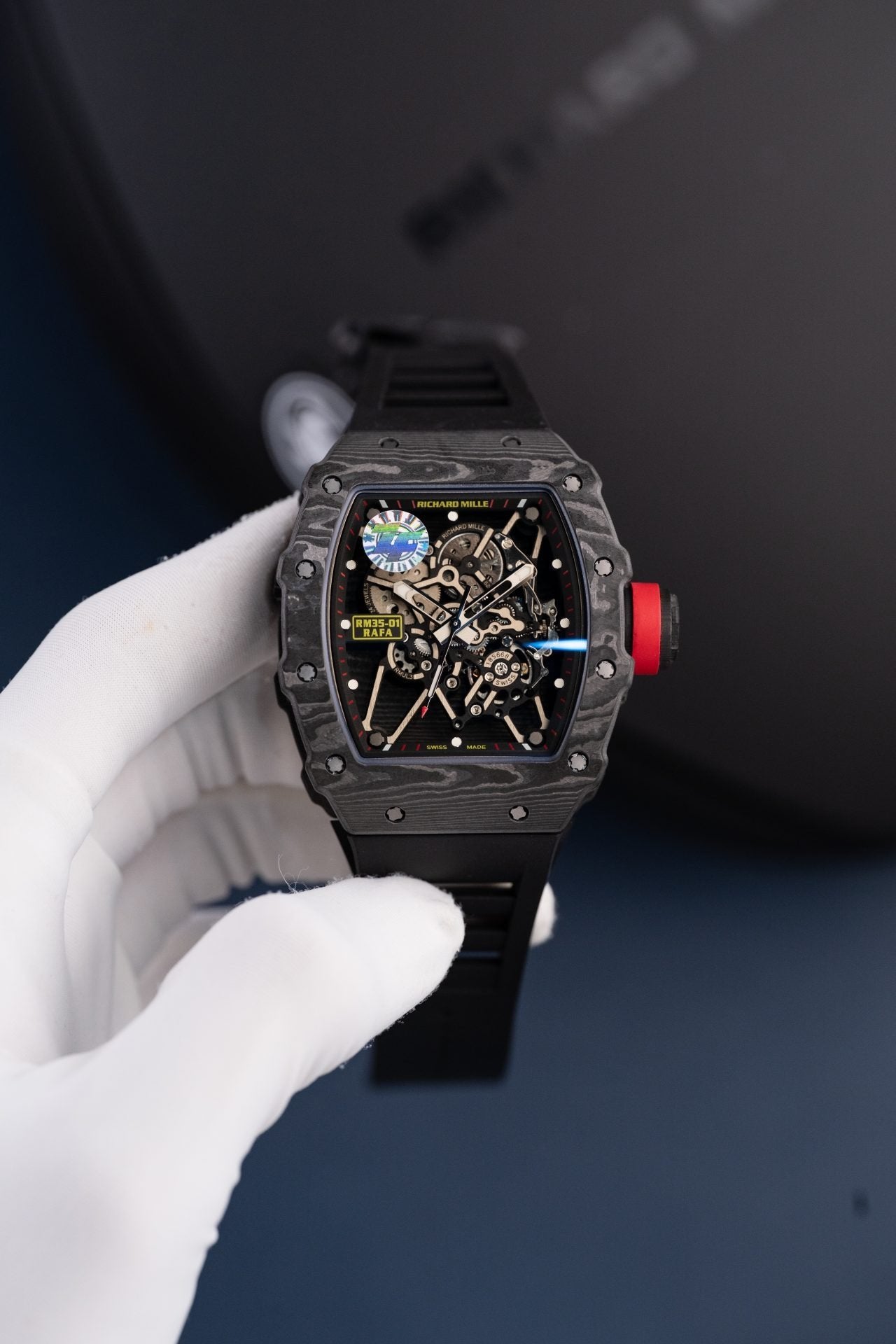 Richard Mille Watch RM35-01 Rafael Nadal Black Carbon NTPT 49,9x43mm