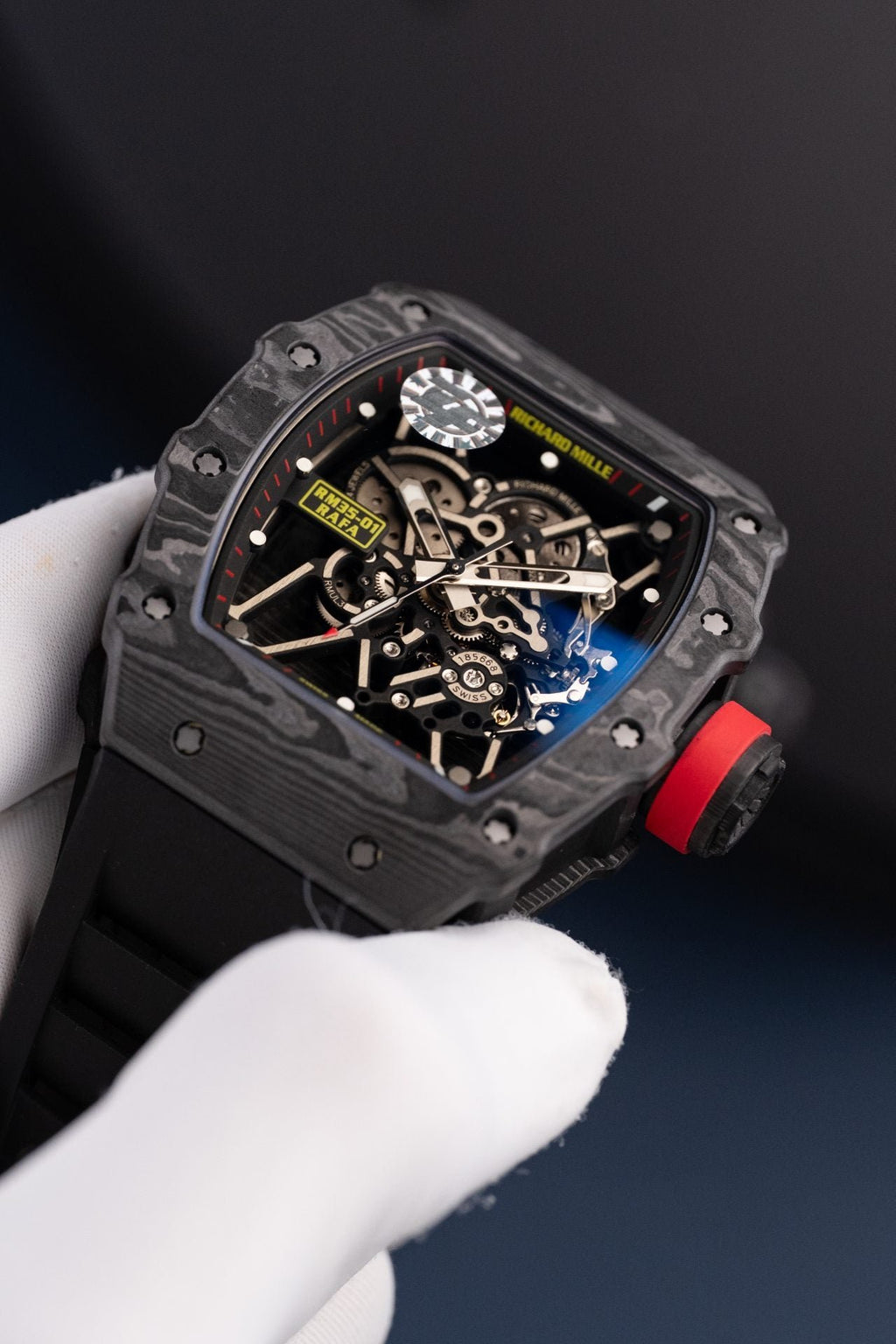Richard Mille Watch RM35-01 Rafael Nadal Black Carbon NTPT 49,9x43mm