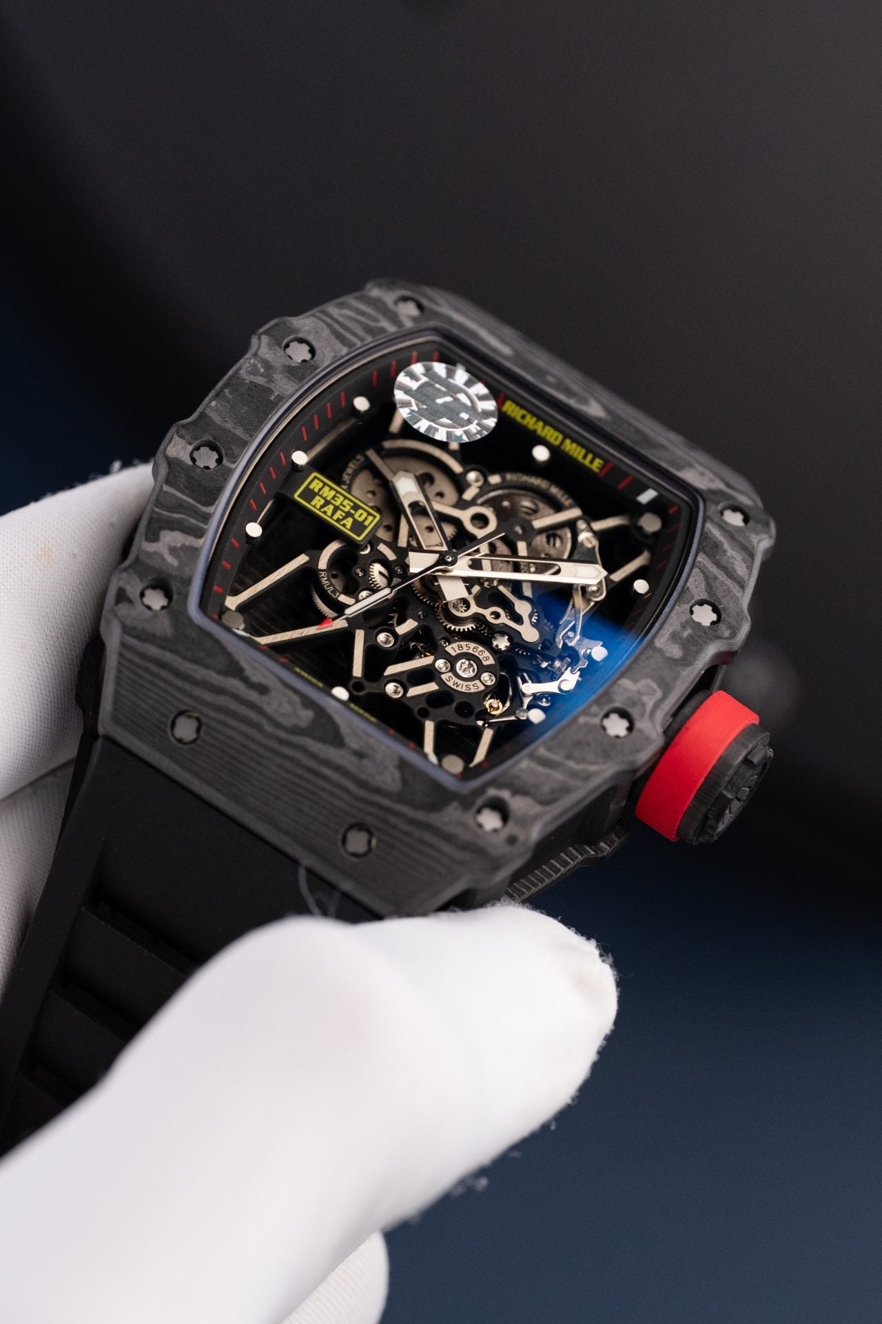 Richard Mille Watch RM35-01 Rafael Nadal Black Carbon NTPT 49,9x43mm