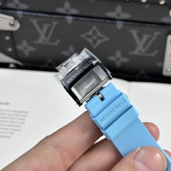 Richard Mille RM35-02 Full Carbon Case Blue 44mm
