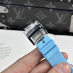 Richard Mille RM35-02 Full Carbon Case Blue 44mm
