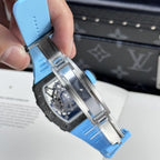 Richard Mille RM35-02 Full Carbon Case Blue 44mm