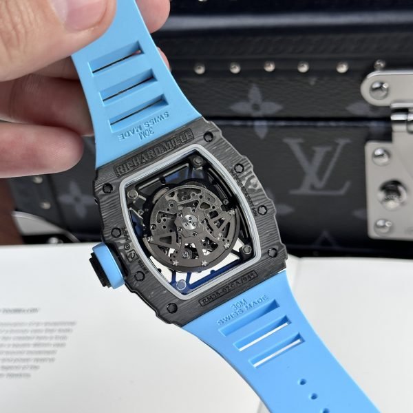 Richard Mille RM35-02 Full Carbon Case Blue 44mm