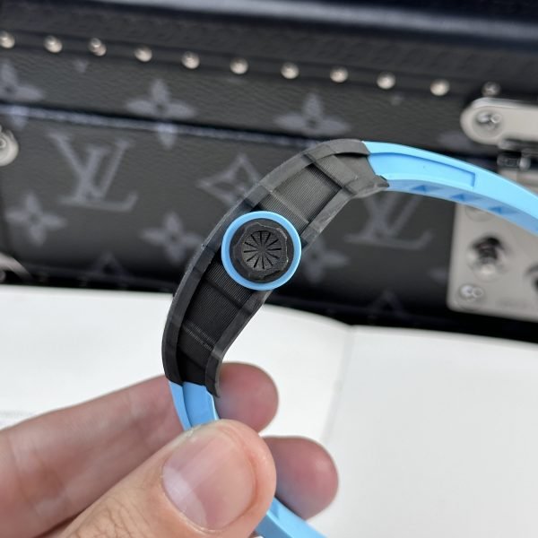 Richard Mille RM35-02 Full Carbon Case Blue 44mm