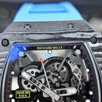 Richard Mille RM35-02 Full Carbon Case Blue 44mm