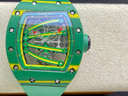 Richard Mille Watch RM59-01 Yohan Blake Tourbillon Carbon Green 43x50mm