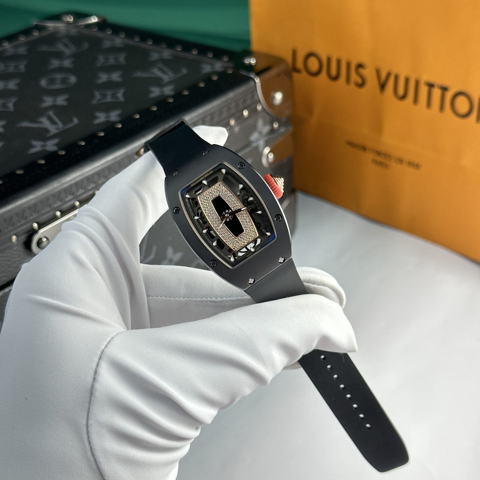 Richard Mille Watch RM07 Black Ceramic 36mm