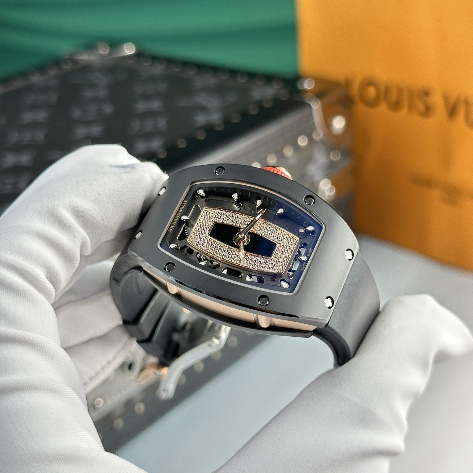Richard Mille Watch RM07 Black Ceramic 36mm