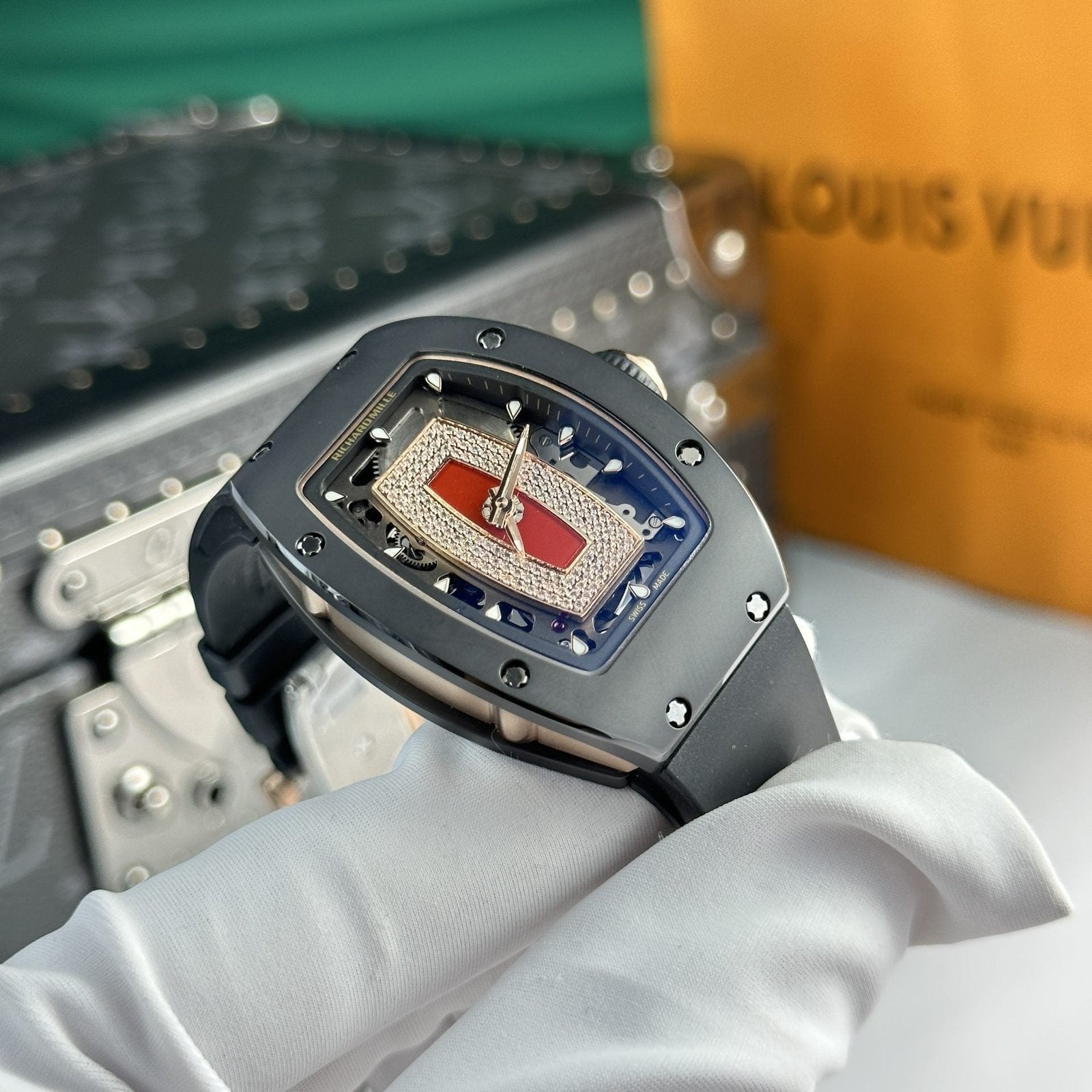 Richard Mille Watch RM07 Black Ceramic 36mm