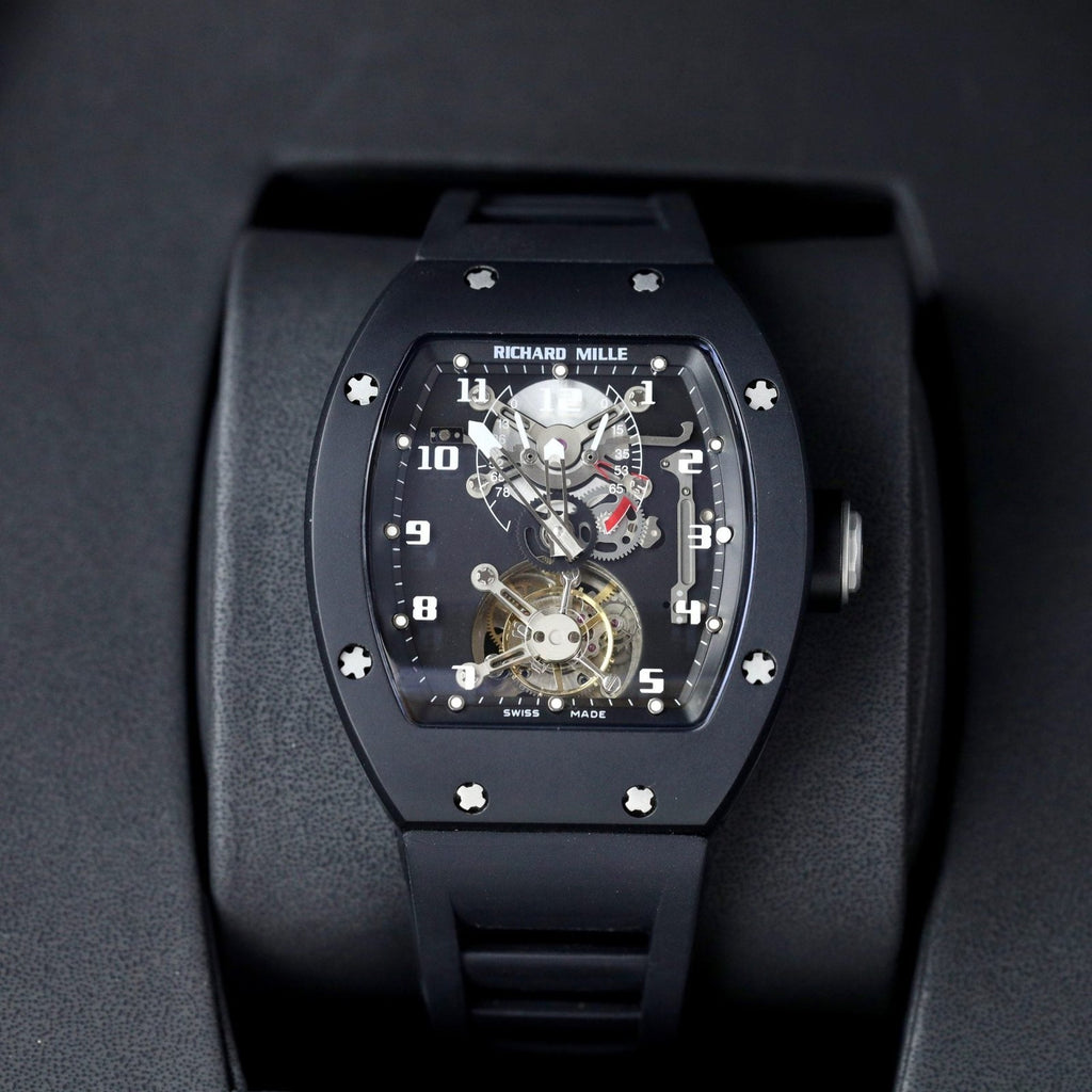 Richard Mille Watch RM001 Tourbillon Black Ceramic 42mm