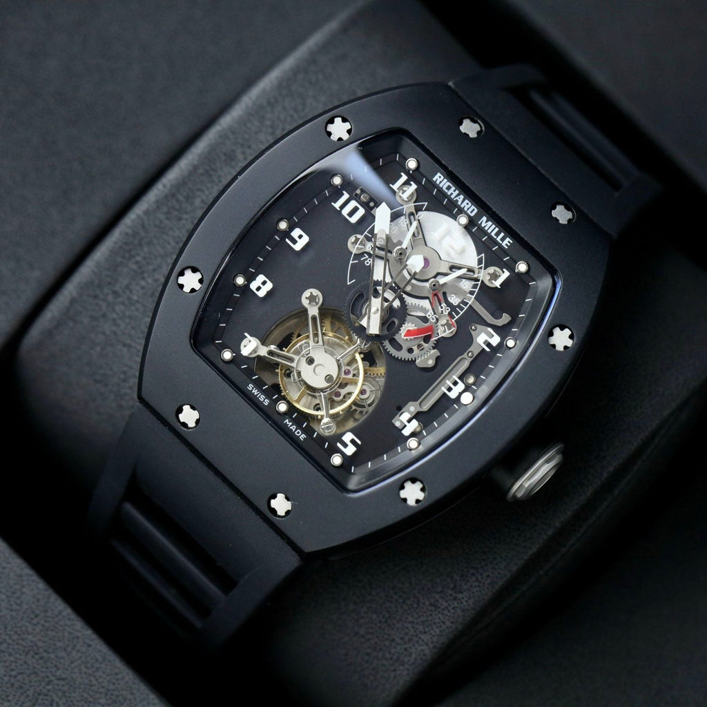 Richard Mille Watch RM001 Tourbillon Black Ceramic 42mm