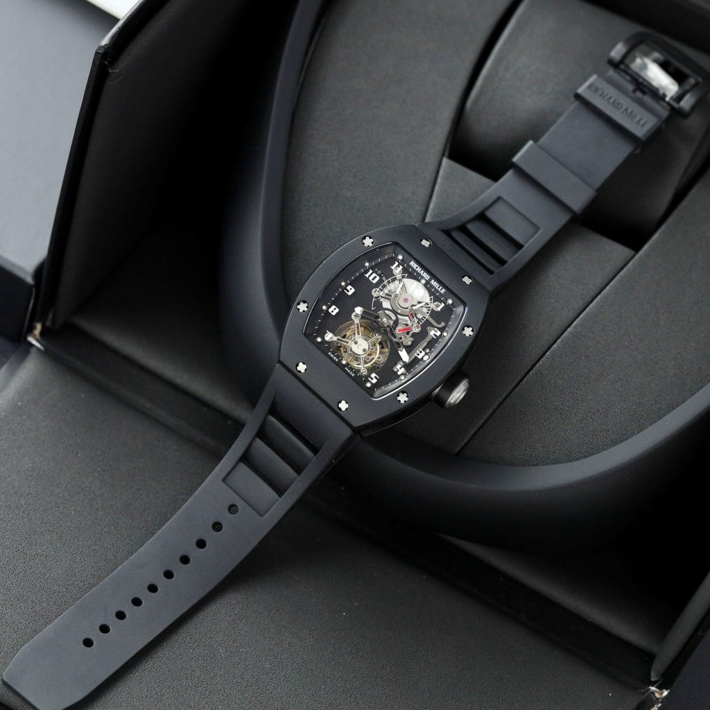 Richard Mille Watch RM001 Tourbillon Black Ceramic 42mm