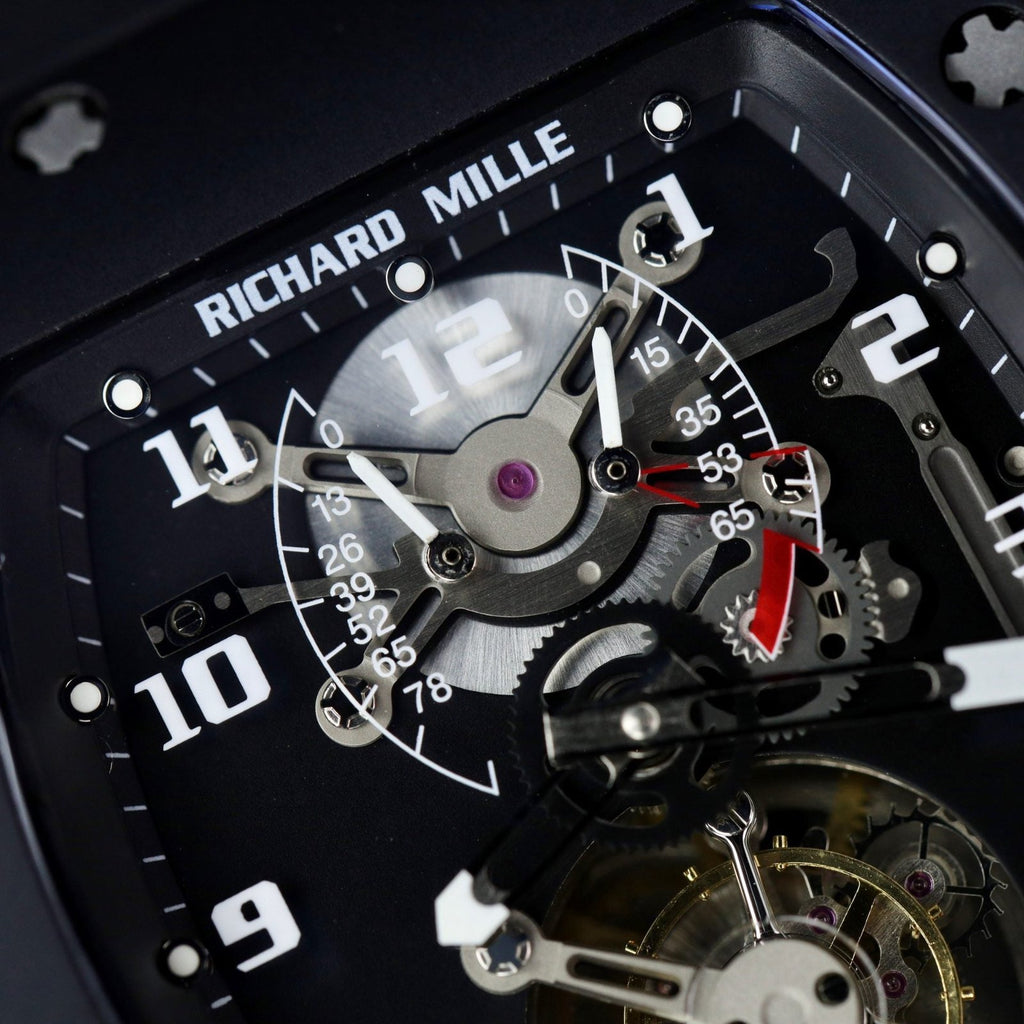Richard Mille Watch RM001 Tourbillon Black Ceramic 42mm