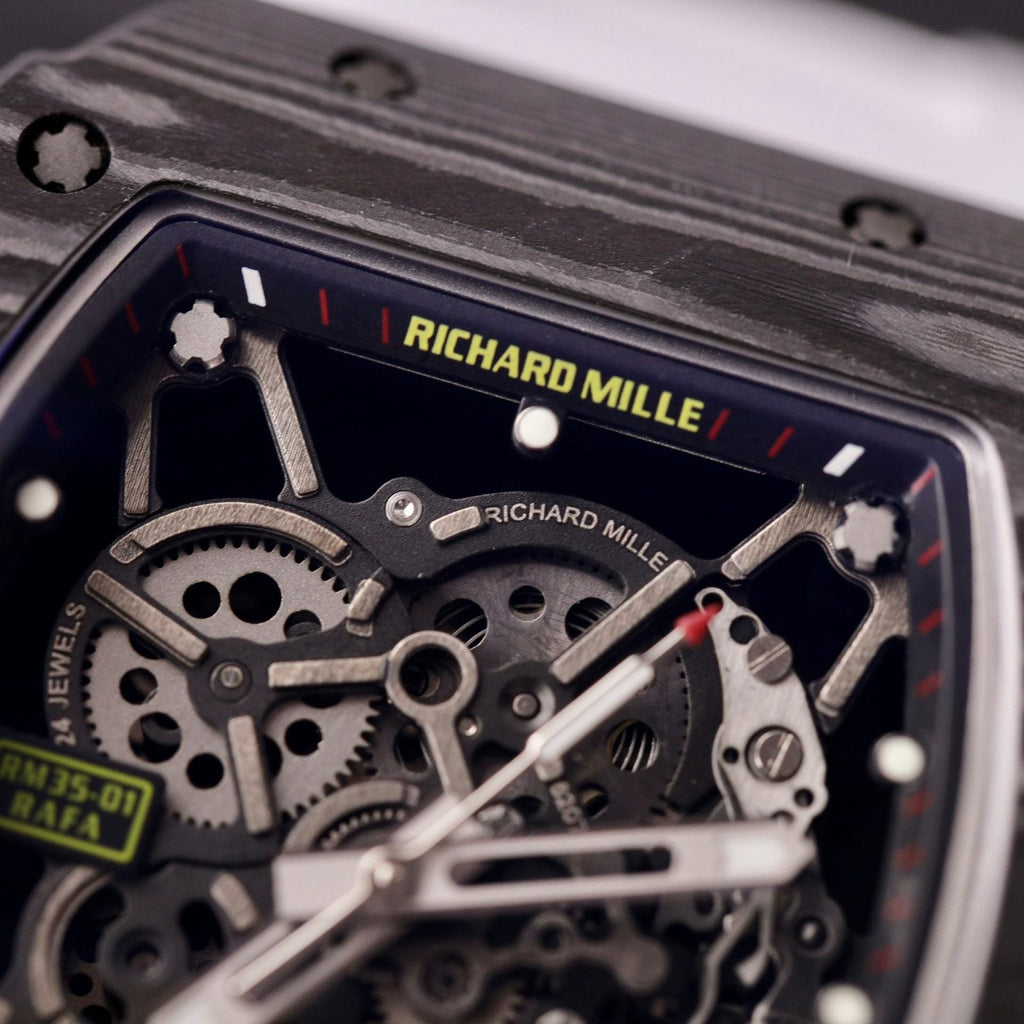 Richard Mille  Watch RM35-01 Carbon Rubber Strap 44mm