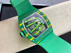 Richard Mille Watch RM59-01 Yohan Blake Tourbillon Carbon Green 43x50mm