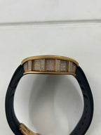 Richard Mille Watch RM052 Rose Gold Skull Rubber Strap 42mm