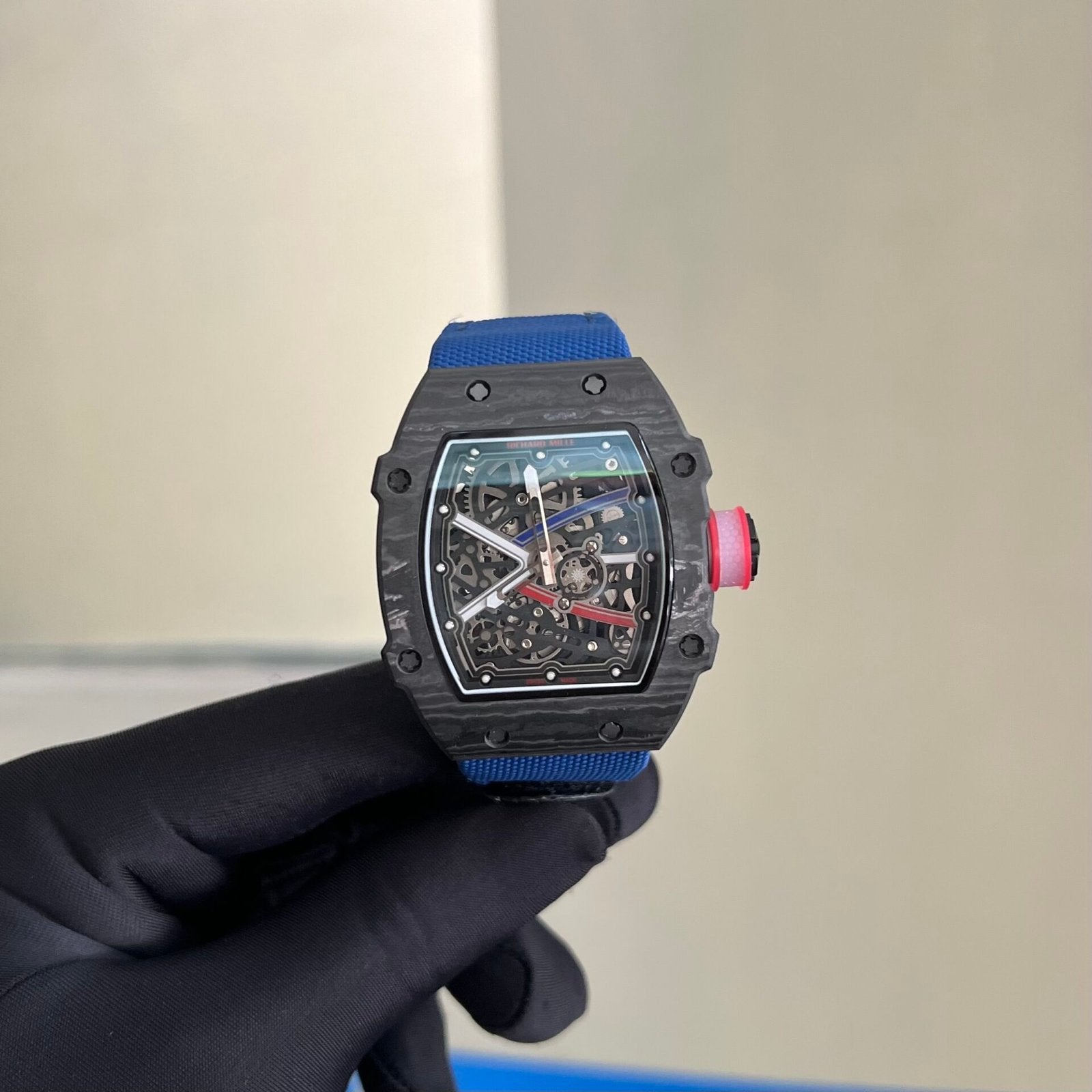Richard Mille Watch RM67-02 Carbon Shell Automatic 39x48mm