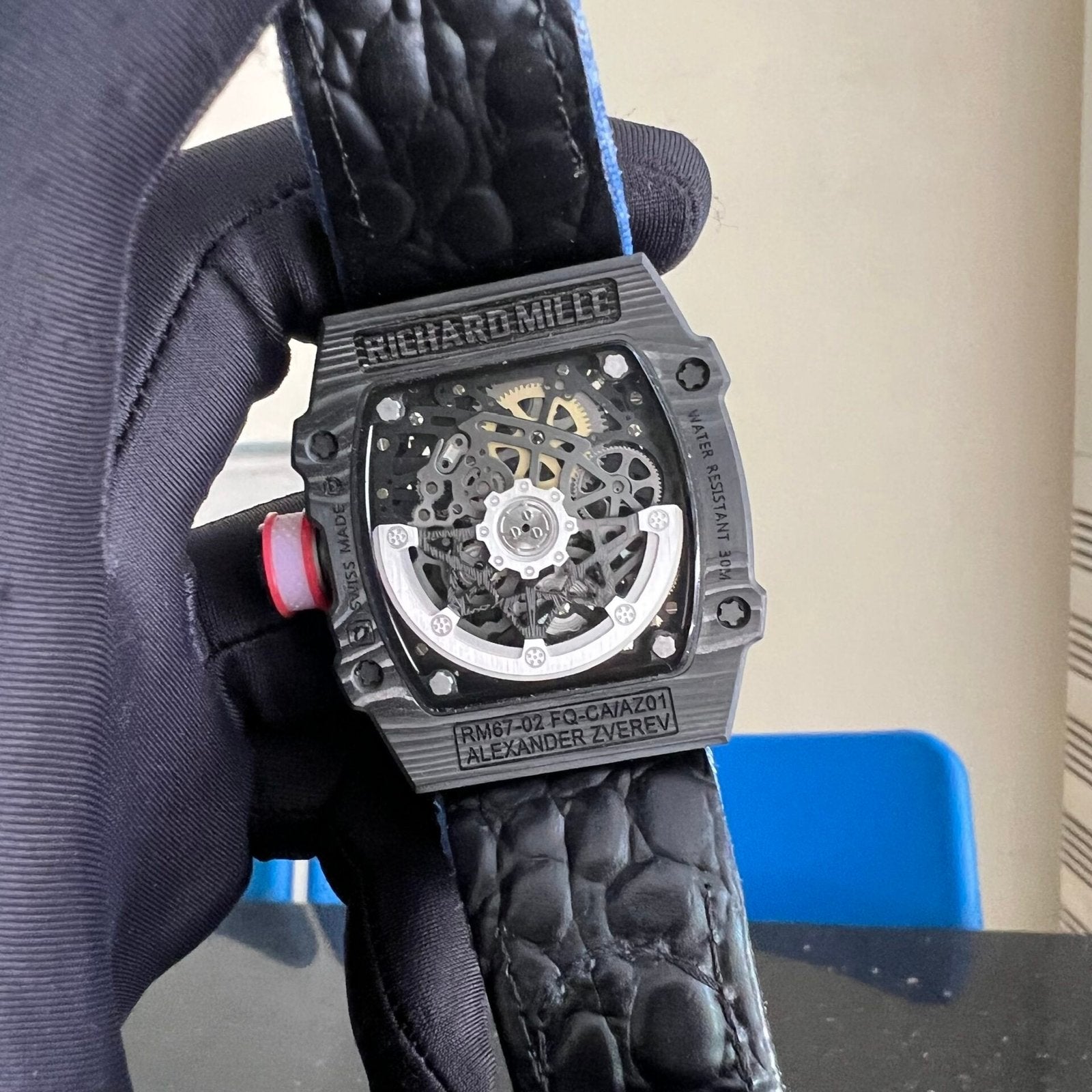 Richard Mille Watch RM67-02 Carbon Shell Automatic 39x48mm