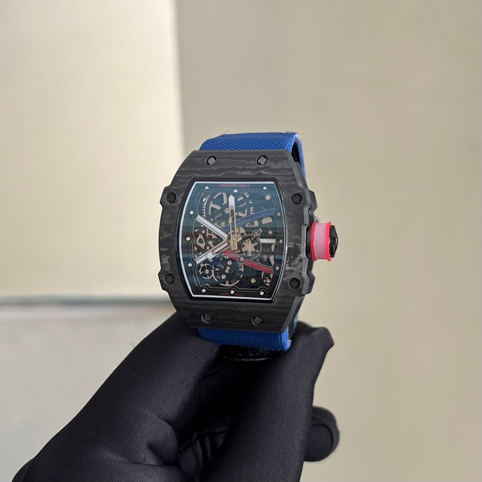 Richard Mille Watch RM67-02 Carbon Shell Automatic 39x48mm