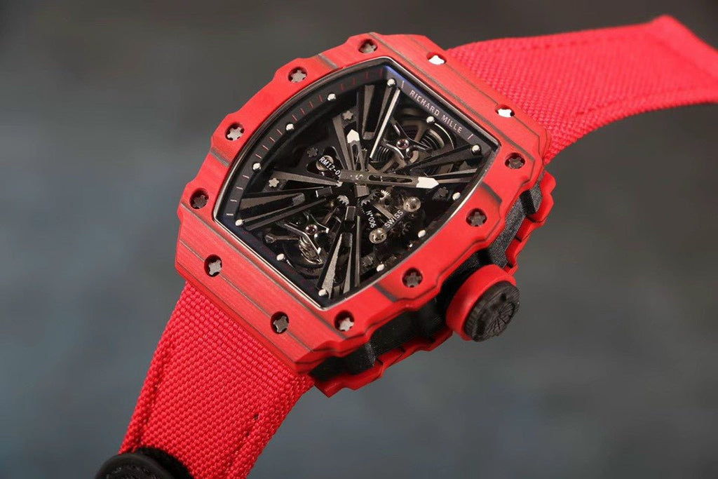 Richard Mille Watch RM12-01 Tourbillon Carbon Red 40mm