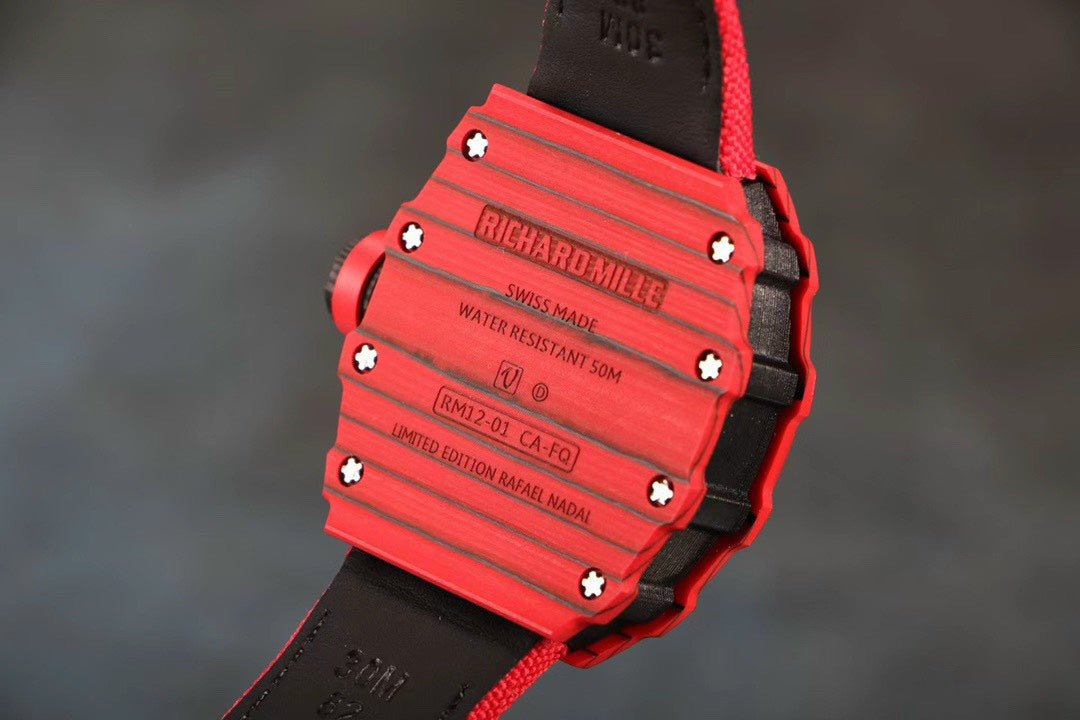 Richard Mille Watch RM12-01 Tourbillon Carbon Red 40mm