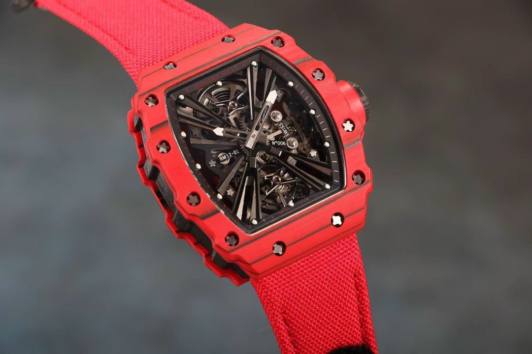 Richard Mille Watch RM12-01 Tourbillon Carbon Red 40mm