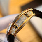 Richard Mille RM007 Gold Wrapped  Watch With Moissanite Diamonds 36mm