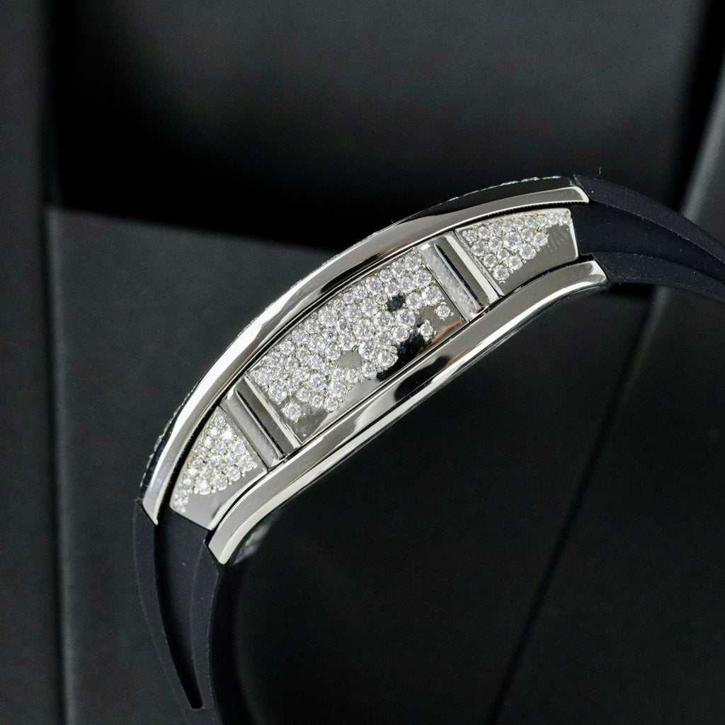 Richard Mille RM007 Watch Moissanite Diamonds 36mm