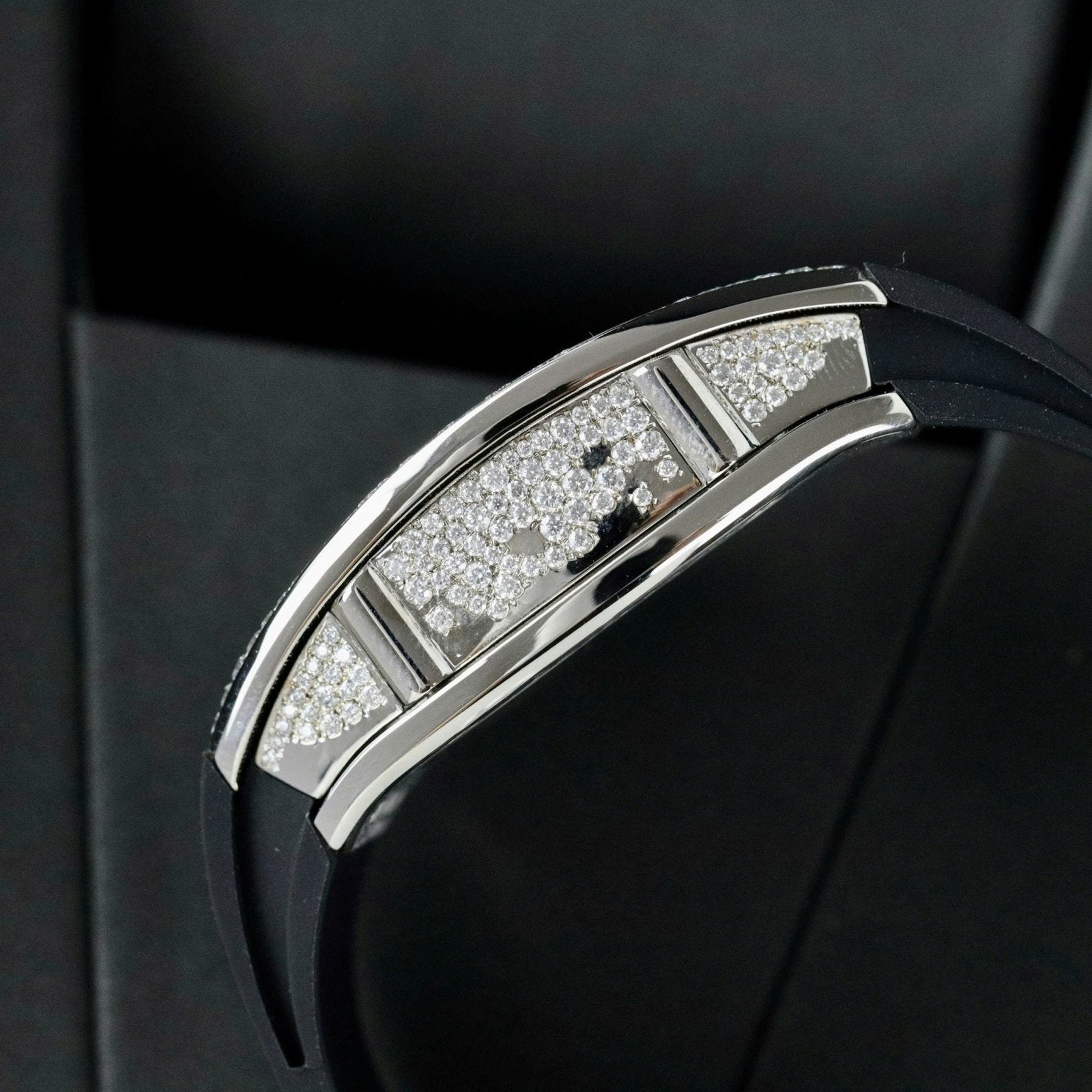 Richard Mille RM007 Watch Moissanite Diamonds 36mm