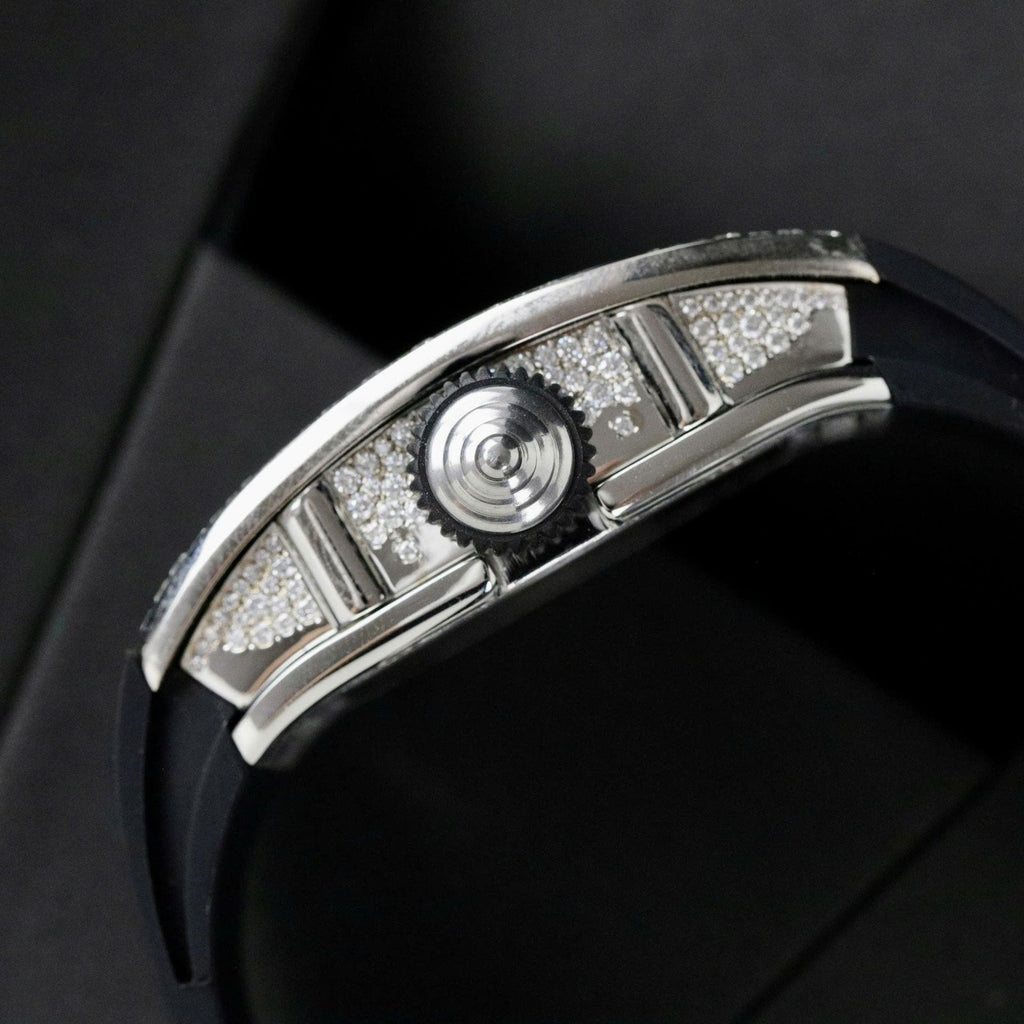 Richard Mille RM007 Watch Moissanite Diamonds 36mm