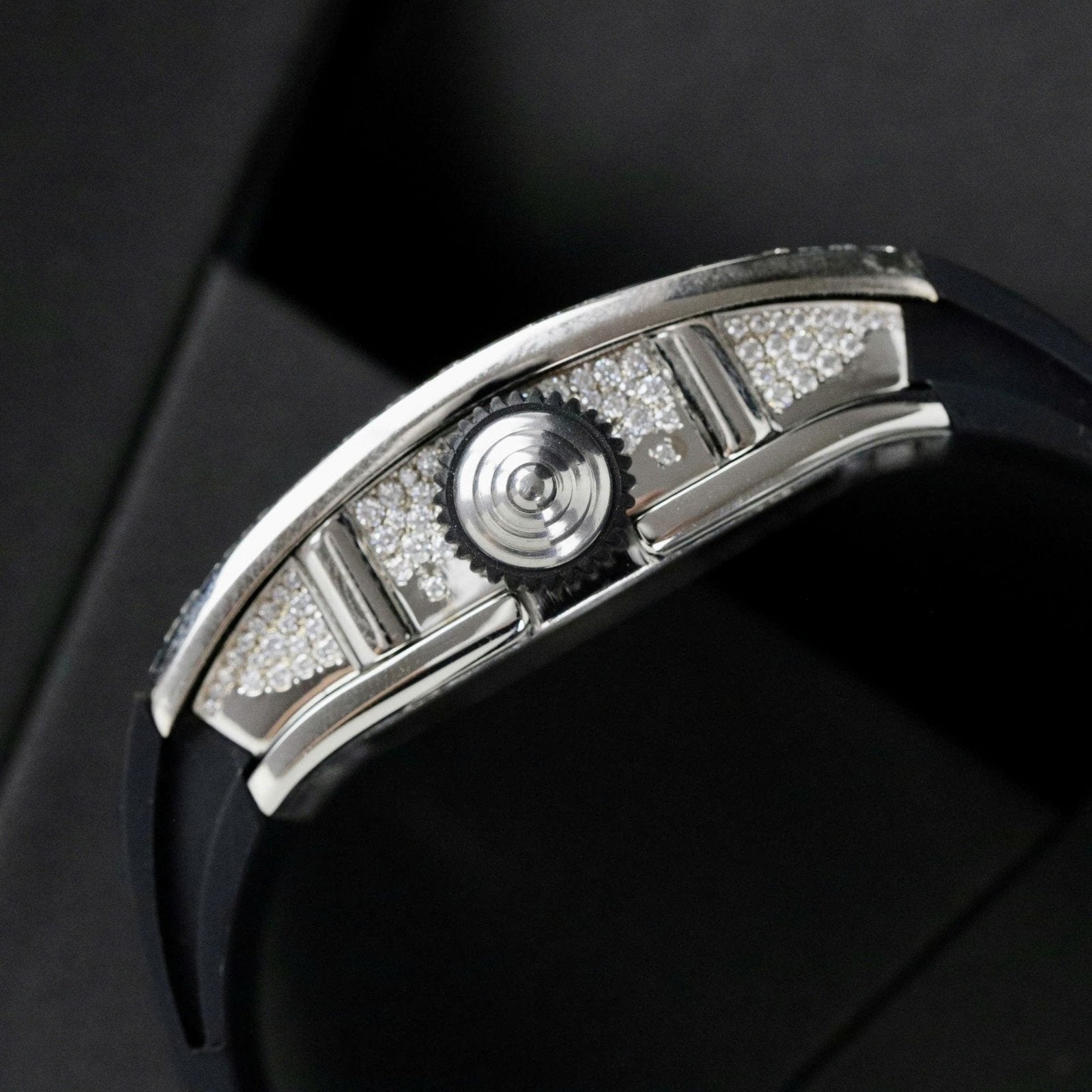 Richard Mille RM007 Watch Moissanite Diamonds 36mm
