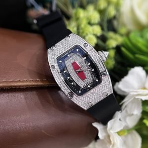 Richard Mille Watch RM055 Bubba Watson Grey Ceramic Rubber Strap 42.7×49.9mm