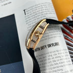 Richard Mille RM007 Watch Rose Gold With Full Stone 36mm