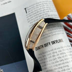 Richard Mille RM007 Watch Rose Gold With Full Stone 36mm