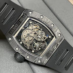 Richard Mille RM055 Carbon  Watch Black  45mm