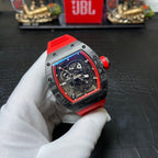 Richard Mille RM055 Carbon Watch Red 45mm